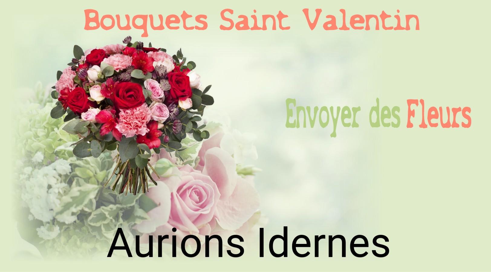 Roses de Saint-Valentin livrées à Aurions-Idernes